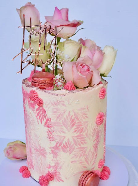 Mini Happy Birthday Acrylic Cake Topper