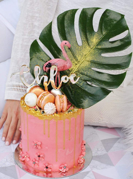 Chloe Custom Name Signature Birthday Cake Topper