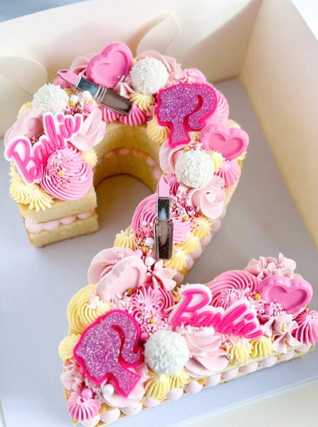 Doll Inspired Theme Double Layered Acrylic Cupcake Charms