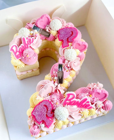 Doll Inspired Double Layered Acrylic Cupcake Charms