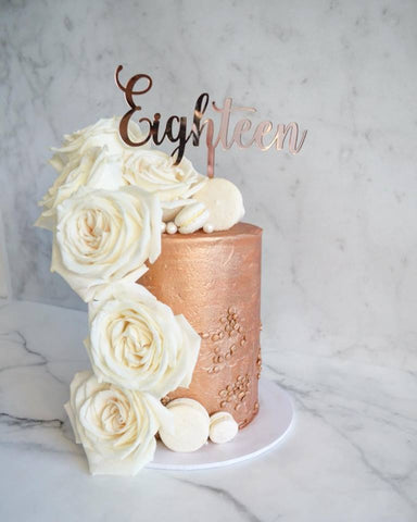 Eighteen Swash 18th Birthday Cake Topper