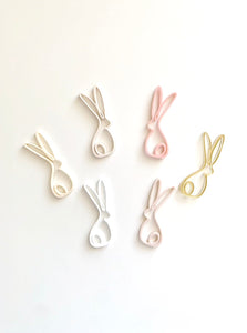 Boho Illustration Bunny Cupcake Plaque Charm