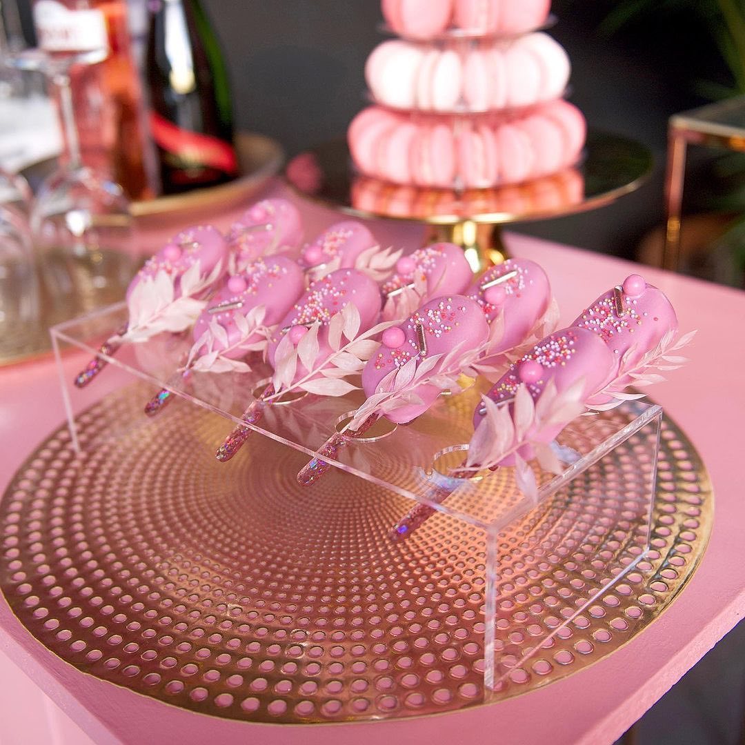 Cakesicles Cakepops Clear Acrylic Stand Dessert Table