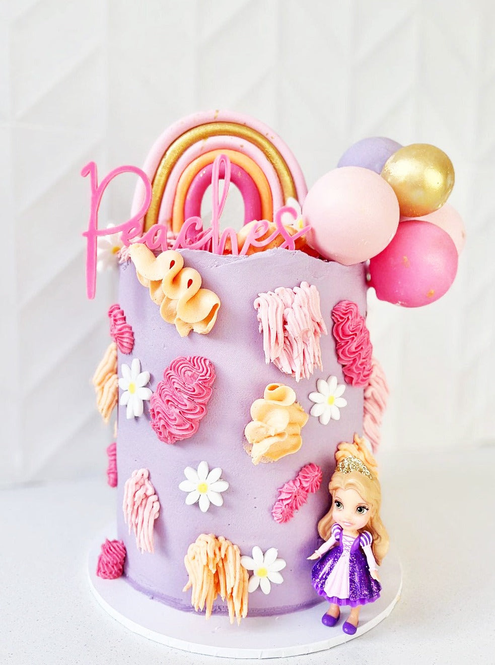 Mini Custom Name Acrylic Cake Topper
